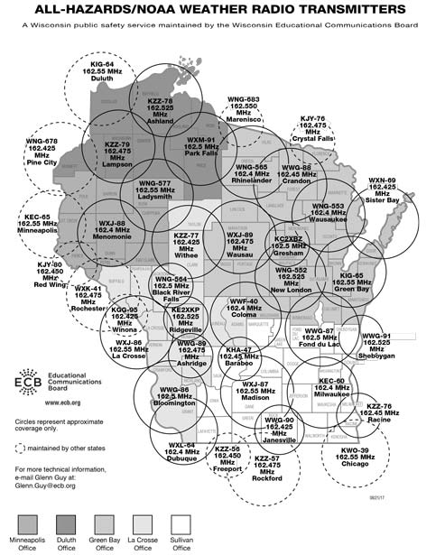 NOAA map